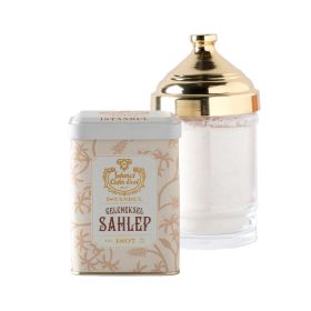 Åžekerci Cafer Erol Sahlep - Retro Tin Box, 150 g